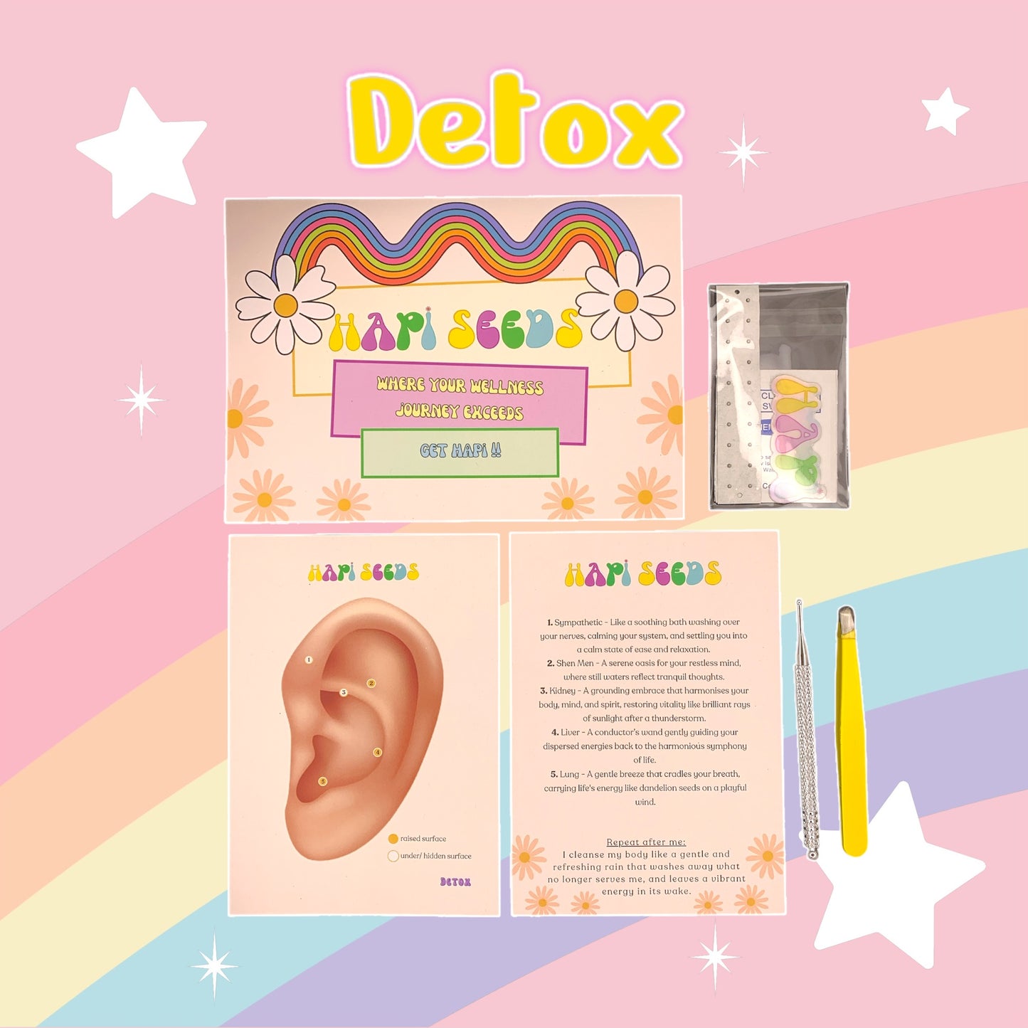 DETOX - Ear Seed Kit